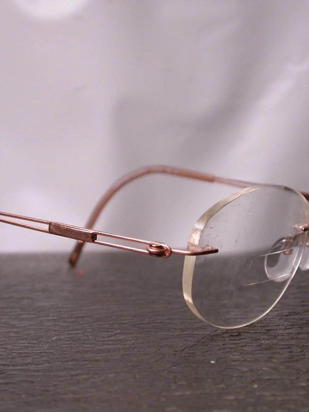Silhouette Titan Frameless Gold Wire Eyeglasses Made in Austria